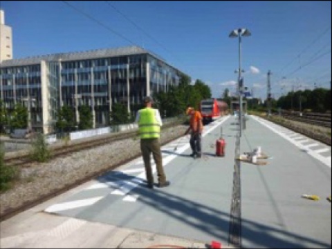 danger zone marked with Premak